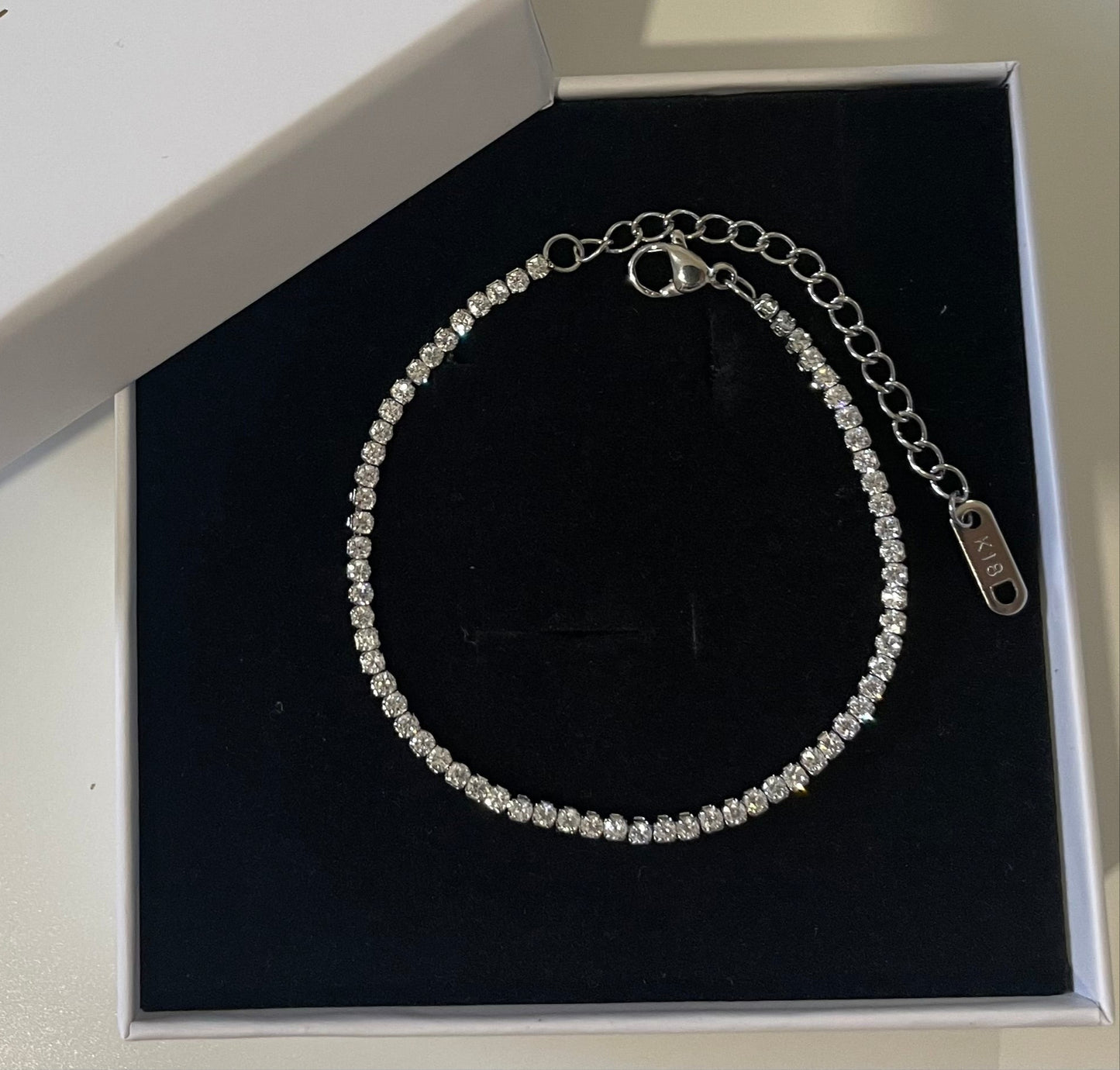 Silver Tennis Bracelet