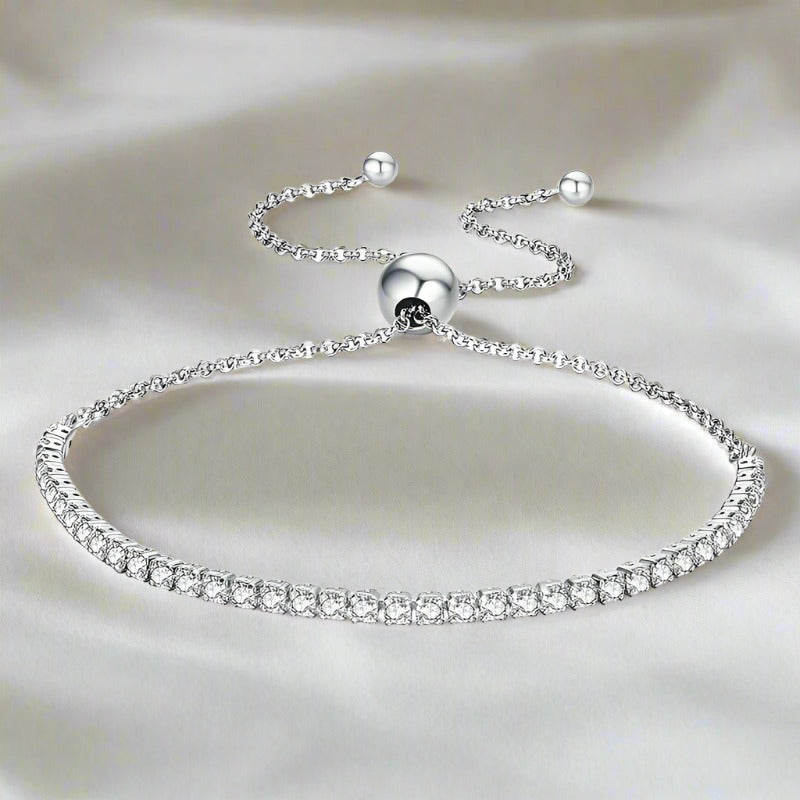 925 Silver Tennis Bracelet