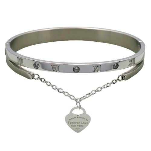 Heart of Gold Bangle