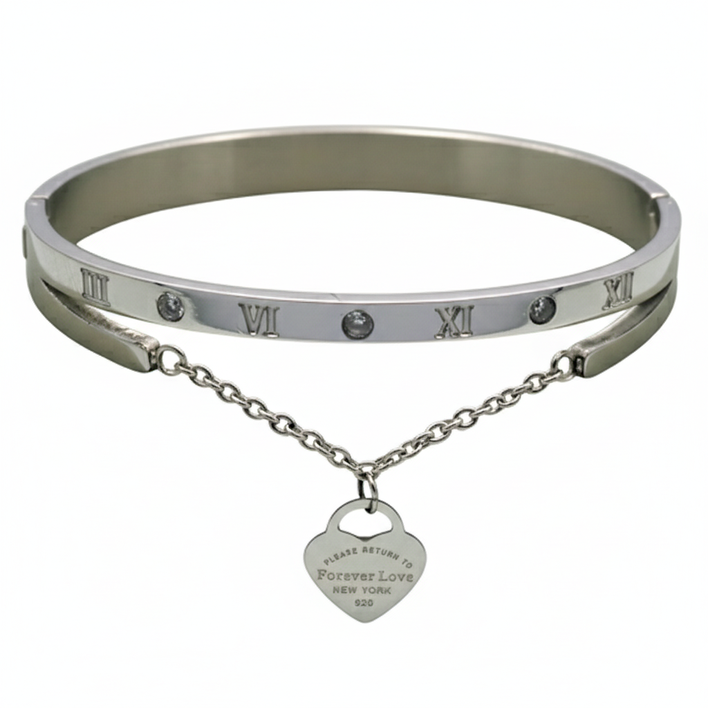 Heart of Gold Bangle
